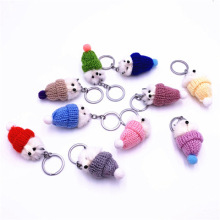 Wholesale Creative Plush Cute Fox Key Chains Pendant Promotional Gift